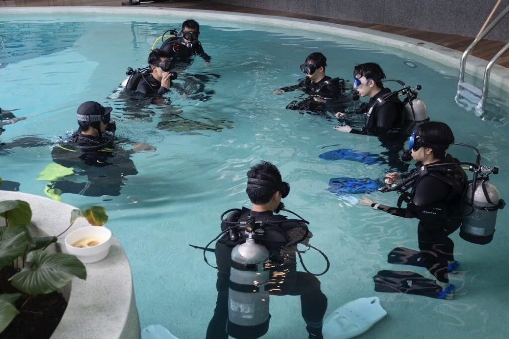 SSI Divermaster PADUM diving course